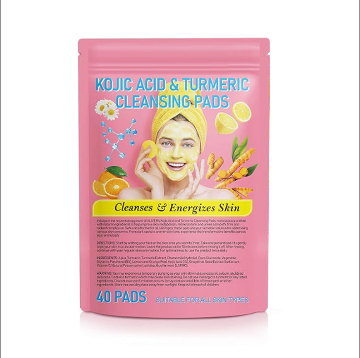 Lovura Co. Turmeric & Kojic Cleansing Pads