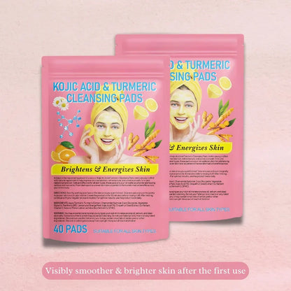 Lovura Co. Turmeric & Kojic Cleansing Pads